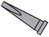 Soldering Tip 2mm Chisel Weller 0054447699 LT-L-LF  for Lead-Fre