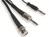 Test Cable BNC to 4mm Banana Plug 1m PeakTech MKS1