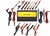 FLUKE TL81A Deluxe ElectronicTest Lead Kit in Pairs Red and Blac