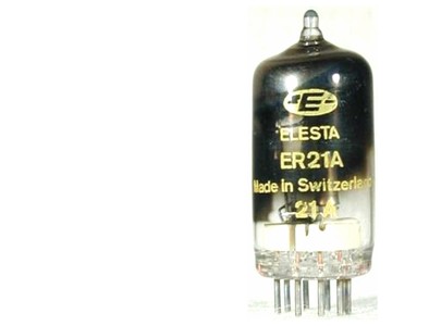 ER21A Made in Switzerland guter Zustand Röhre Elesta 