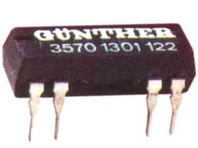 35721220051 DIL 5V 3572 1220 051 GÜNTHER REED RELAIS 